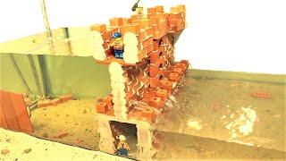 Special Dam Breach Experiment - Mini Brick Castle