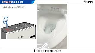 TDM.VN | Hướng dẫn cách sử dụng nắp rửa điện tử Washlet TOTO C971/TCF9433A & TCF4732A & TCF4731A