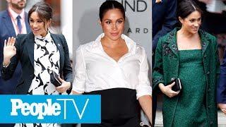 See Meghan Markle’s Best Third Trimester Maternity Looks | PeopleTV