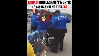 VIRAL VIDEO FARMER KINALADKAD AT MUNTIK NG S@KS@KIN NG TIGA LTO