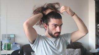 How to tie a Man-Bun