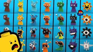 LEGO Sprunki: Building Phase 1 to 4 (Every Character) - Sprunki Incredibox