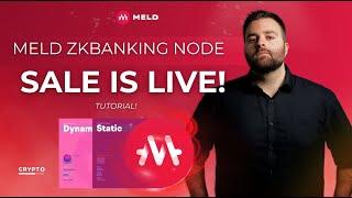 How to Mint MELD zkBanking Nodes | Dynamic & Static (Tutorial)  [BONUS: Whitelist Tip!]