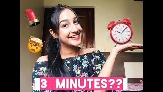 3 MINUTE MAKEUP CHALLENGE! | Rashi Shrivastava