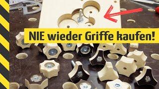 Sterngriffe selber bauen · Flexible Vorrichtung · Verdeckt & Durchgehend · Schnell & Einfach 