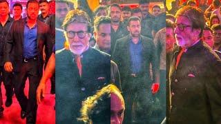 Amitabh Bachchan & Salman Khan Anand Pandit Birthday Bash Exit Video ️️