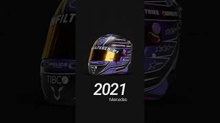 Lewis Hamilton's Helmet Evolution