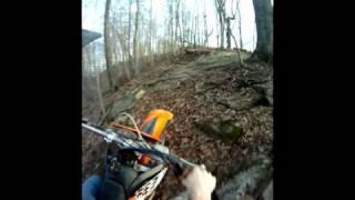 Go pro HD woods riding