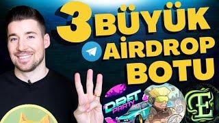 Airdrop için Oynadığım ve Büyük Borsalarda Listelenebilecek 3 Telegram Mini Botu + BONUS $SPY