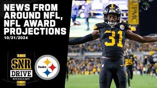 News & Notes Around the NFL, Special Teams, MVP & All-Rookie Team | SNR Drive | Pittsburgh Steelers