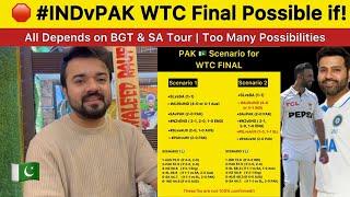 IND vs PAK WTC Final Possible | All Depends on BGT RESULTS | Scenario for WTC FINAL