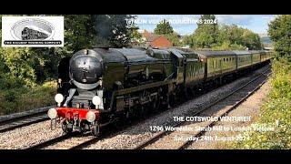 RAILWAY TOURING COMPANY - 35028 CLAN LINE "THE COTSWOLD VENTURER", SATURDAY 24TH AUGUST 2024