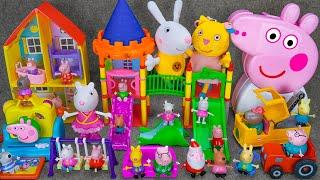 97 Minutes of Satisfying ASMR Unboxing | Adorable Peppa Pig Playground Playset Toys Collection 