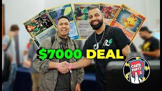 Making MASSIVE Pokemon Deals at Card Party!  | Card Show Vlog