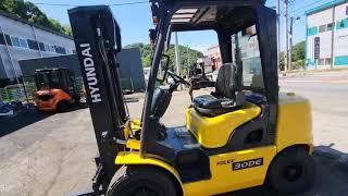 Hyundai 14-year-old 3-ton standard | Cheap and basic used forklift 