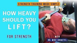 How Heavy Should You Lift? | Strength Training Made Simple #4