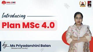 Introducing Plan MSc 4.0 by Ms. Priyadharshini | NNL ONE | Nursing Next Live