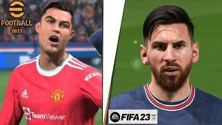 eFootball 23 VS FIFA 23 Comparison #shorts #youtubeshorts