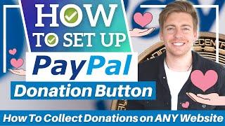 How To Collect Donations on ANY Website for FREE! | PayPal Donation Button