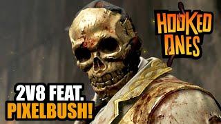 Pixel Bush talks DBD Lore while Playing 2v8!