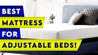  5 Best Mattress For Adjustable Bed! 