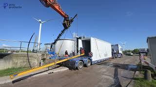 Detos Behuizingen - Installatie lange Detos behuizing bij RWZI Tilburg