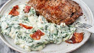 Bacon Boursin Magic: Creamed Spinach that Stole the Show