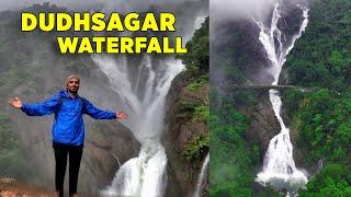 Dudhsagar Waterfall Guide | Dudhsagar Waterfall Trekking | How To Reach Dudhsagar Waterfall Goa