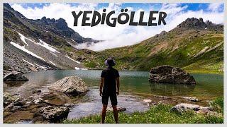 Solo Hiking 70km, 5 days in İspir Sevenlakes, Turkey