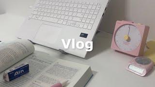 Vlog. 공시생 브이로그 국가직 D-100 | 주 60시간 공부 | 학교 병행 | 하루 루틴 세우기