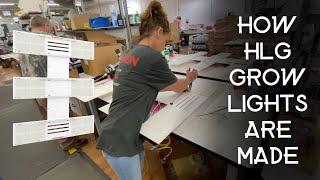 How LED Grow Lights Are Made | HLG Quantum Board Manufacturing and Fixture Assembly