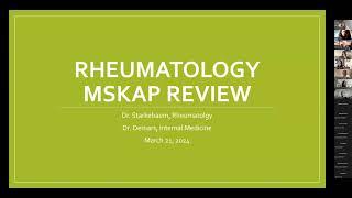 AHD MKSAP Rheumatology