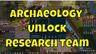 Archaeology Research Team | Recruit more members | Runescape