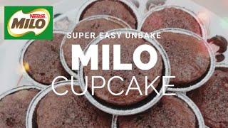 MILO CUPCAKES | NO OVEN | SUPER EASY & YUMMY !