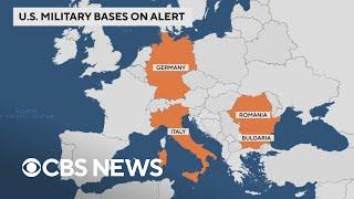 U.S. military bases in Europe on heightened alert. Here's what to know.