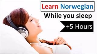 Learn Norwegian while you sleep  5 hours  1000 Basic Words and Phrases