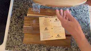 Magnetic Knife Organizer Plus Cutting Board Review