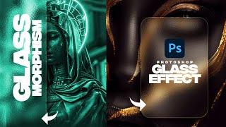 Get PRO LEVEL Glass Effects in Photoshop Editing PC with This Simple Hack!