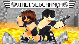 VIREI uma SEGURANÇA PARTICULAR por 24 HORAS no Minecraft ◂Miika▸