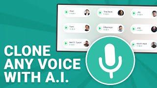 How to Clone Any Voice With AI