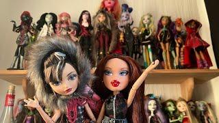 TOURING MY GF’S MONSTER HIGH AND EAH DOLL COLLECTION! | Lizzie is bored vlog (England edition)