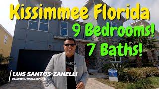 9 Bedrooms 7 Bath Vacation Rental Home For Sale in Kissimmee Florida Solara Resort | Mattamy Homes