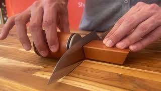 How to use the Tumbler Diamond Rolling Knife Sharpener