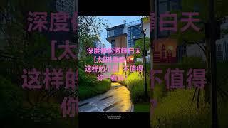 深度体验中山楼盘傲峰天御白天[太阳]黑夜这样的小区  不值得你一看吗？