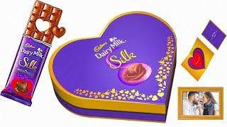 Cadbury Dairy Milk Silk Heart Shaped Valentine Gift Pack