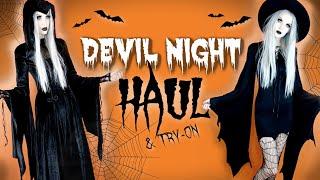 Gothic Fashion Haul ft. Devil Night!