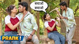 I M Crazy￼ Prank On Khushi || मार डालूँगा तुझे  || Harsh Parchha￼