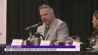 Rep. Eric Sorensen marks 100 days in office