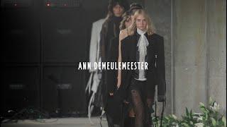 ANN DEMEULEMEESTER SPRING/SUMMER 2025 SHOW