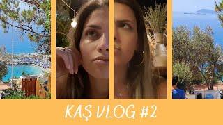 KAŞ VLOG #2 | Kazıklandık, Tatilde Daha Çok Yorulduk | KAŞ FİNAL